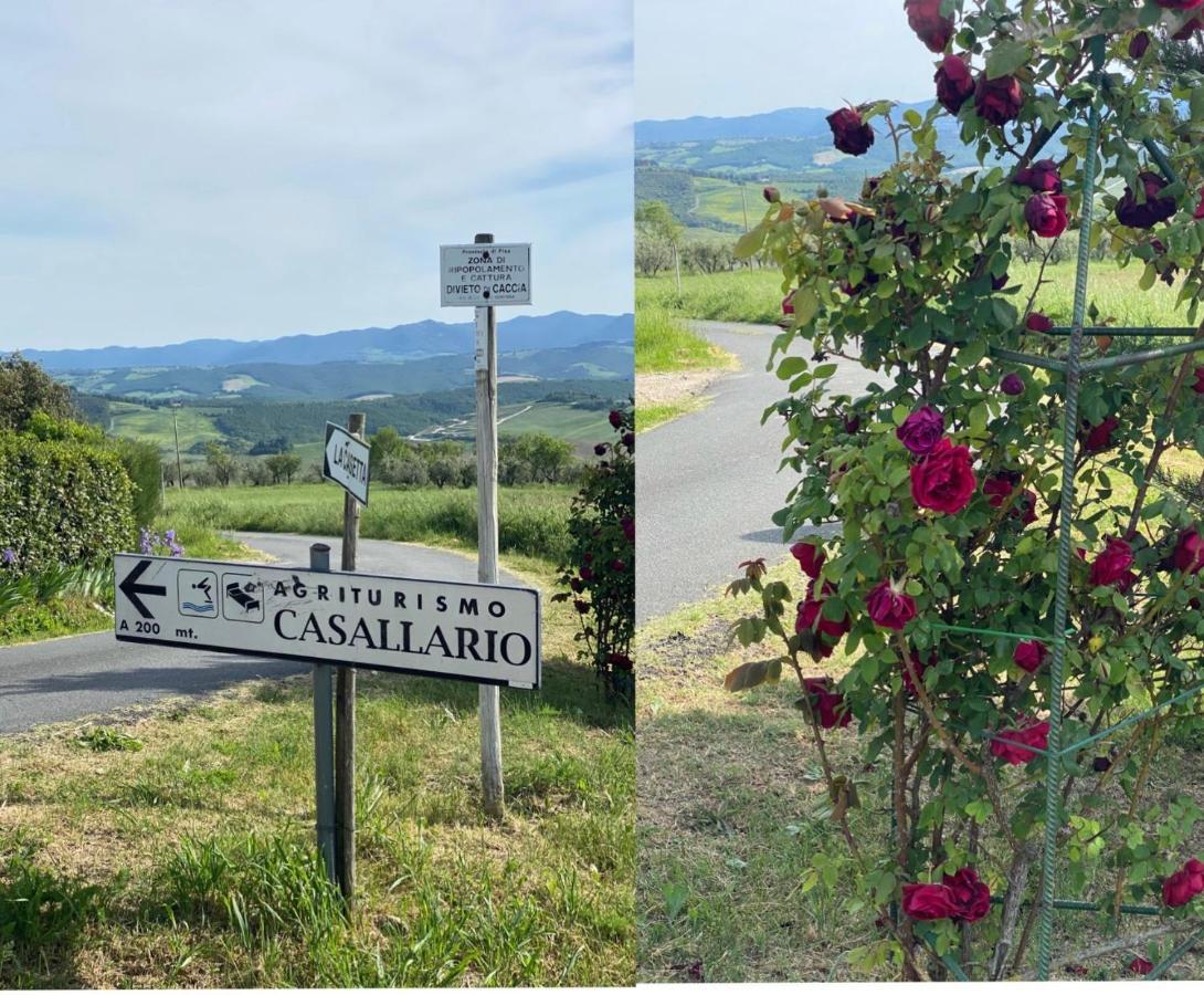 Agriturismo Casallario Volterra Exteriér fotografie